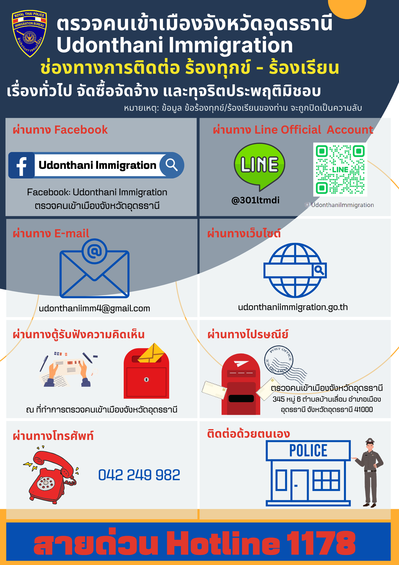 ช่องทางร้องเรียน(ใหม่)
